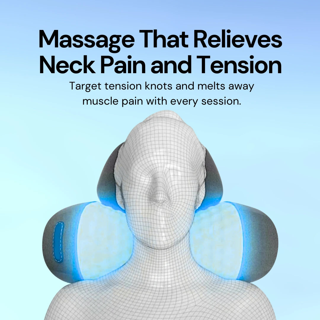 Siera Heated Neck Massage Pillow | Luxe Collection